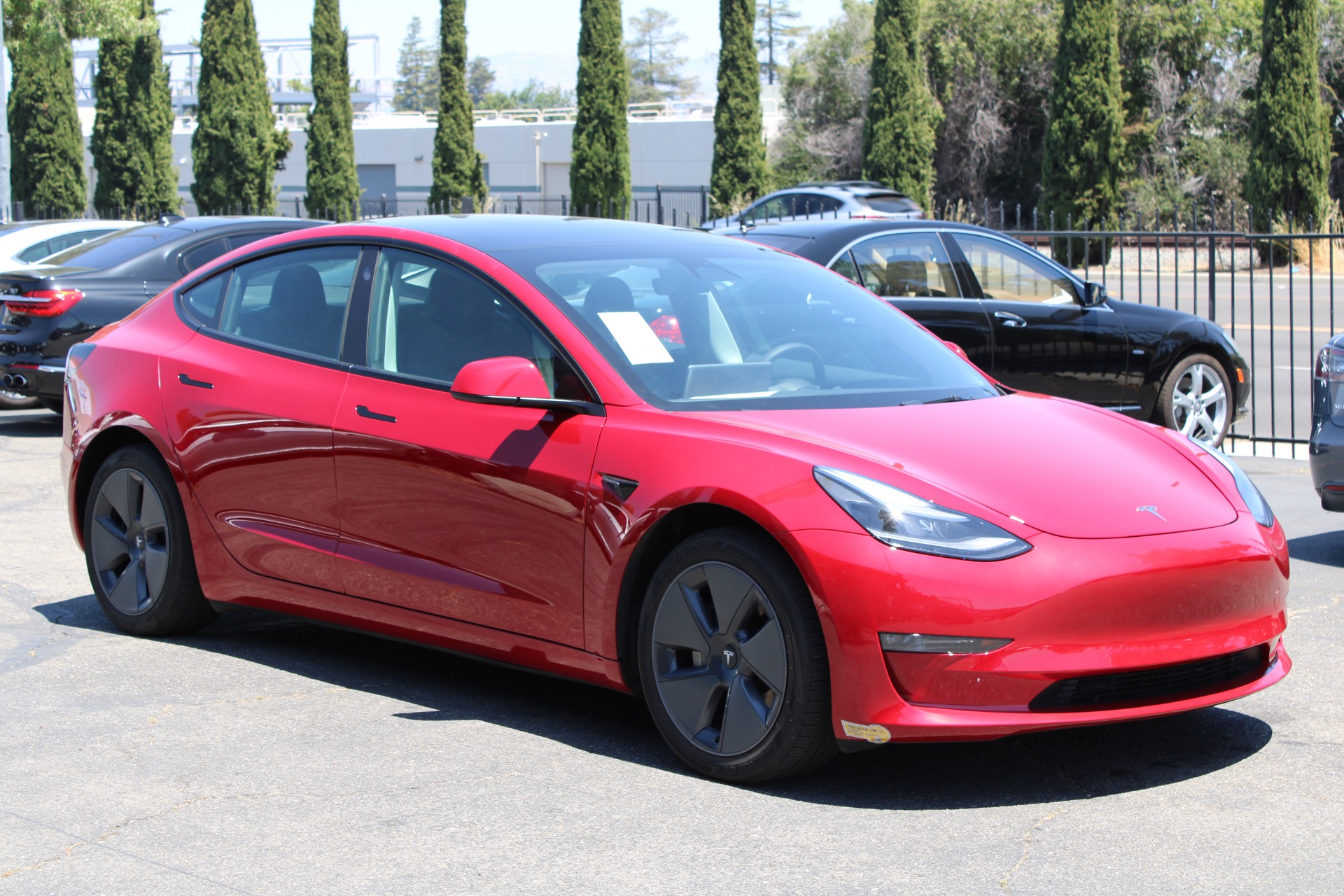 used 2022 tesla model 3 long range near me